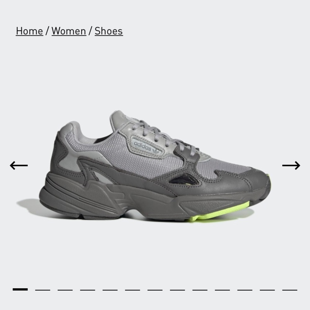 Adidas Falcon Grey-like new